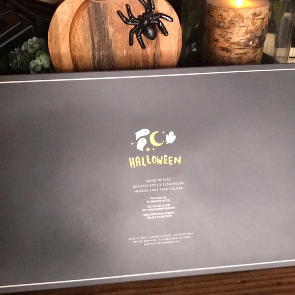 Pottery Barn kids Spooky and Cute Embroidered Hanging Bats, Set Of 6 🦇SOLD OUT! - Picture 11 of 16